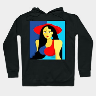 Lady Pop Art Hoodie